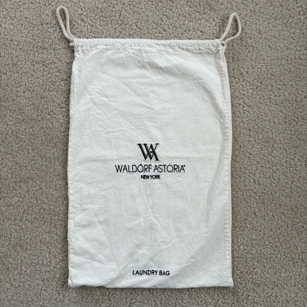 Waldorf Astoria New York Cotton Laundry Bag